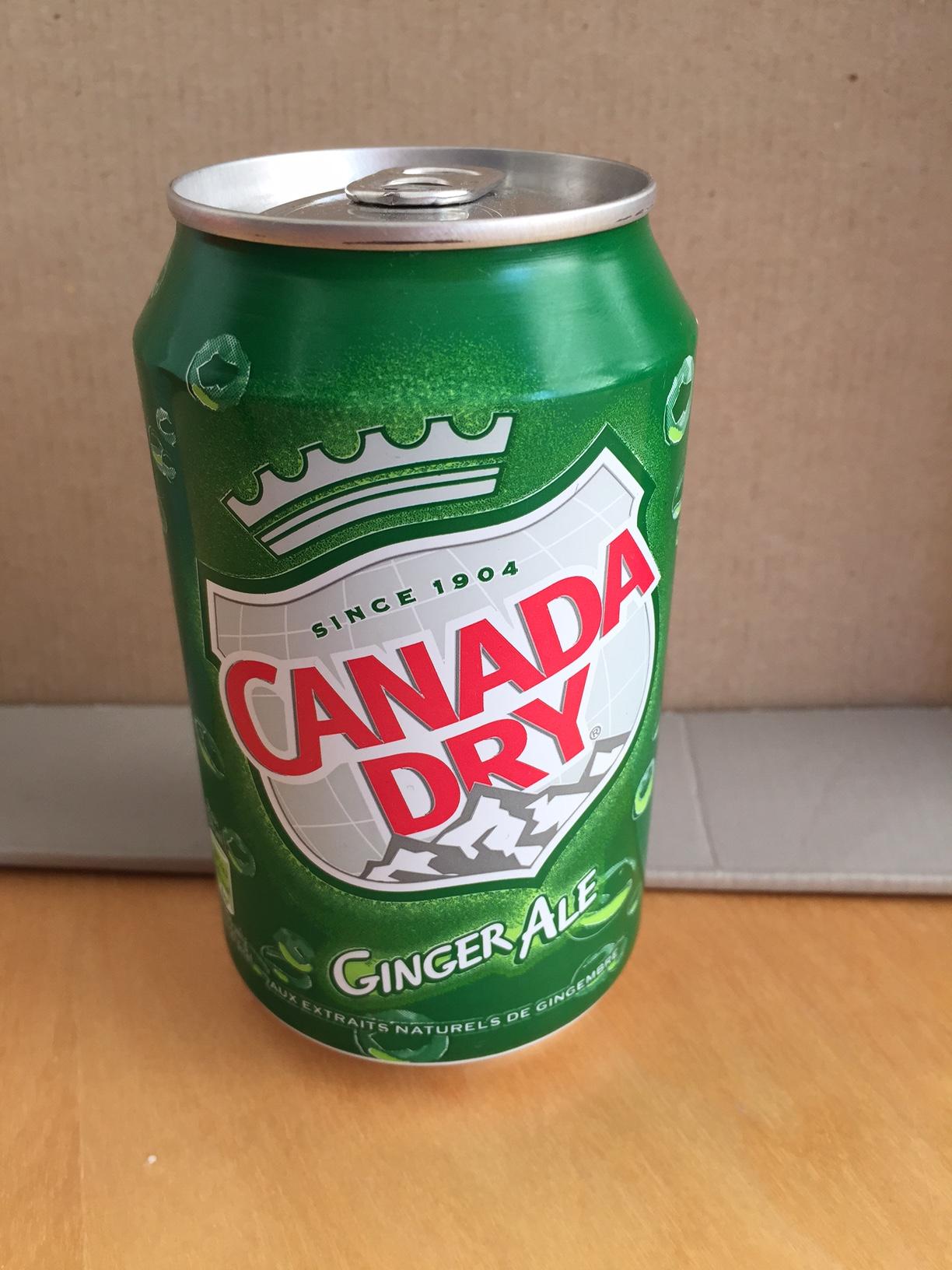 Canada Dry Ginger Ale (France) Der Independent Softdrink Blog
